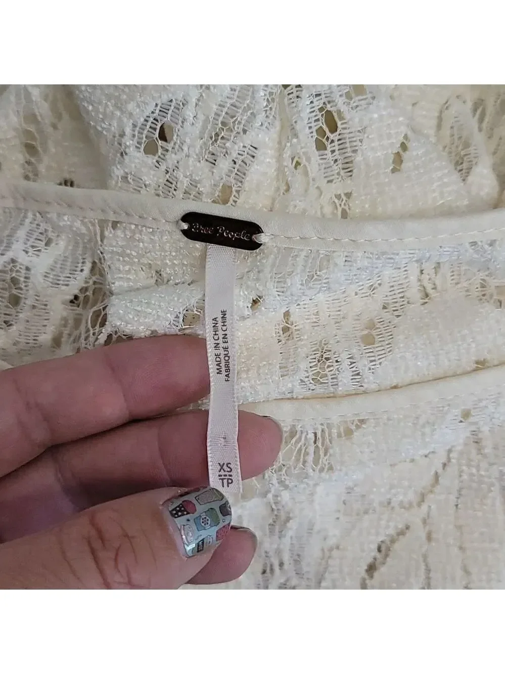 FREE PEOPLE  Lace Dress